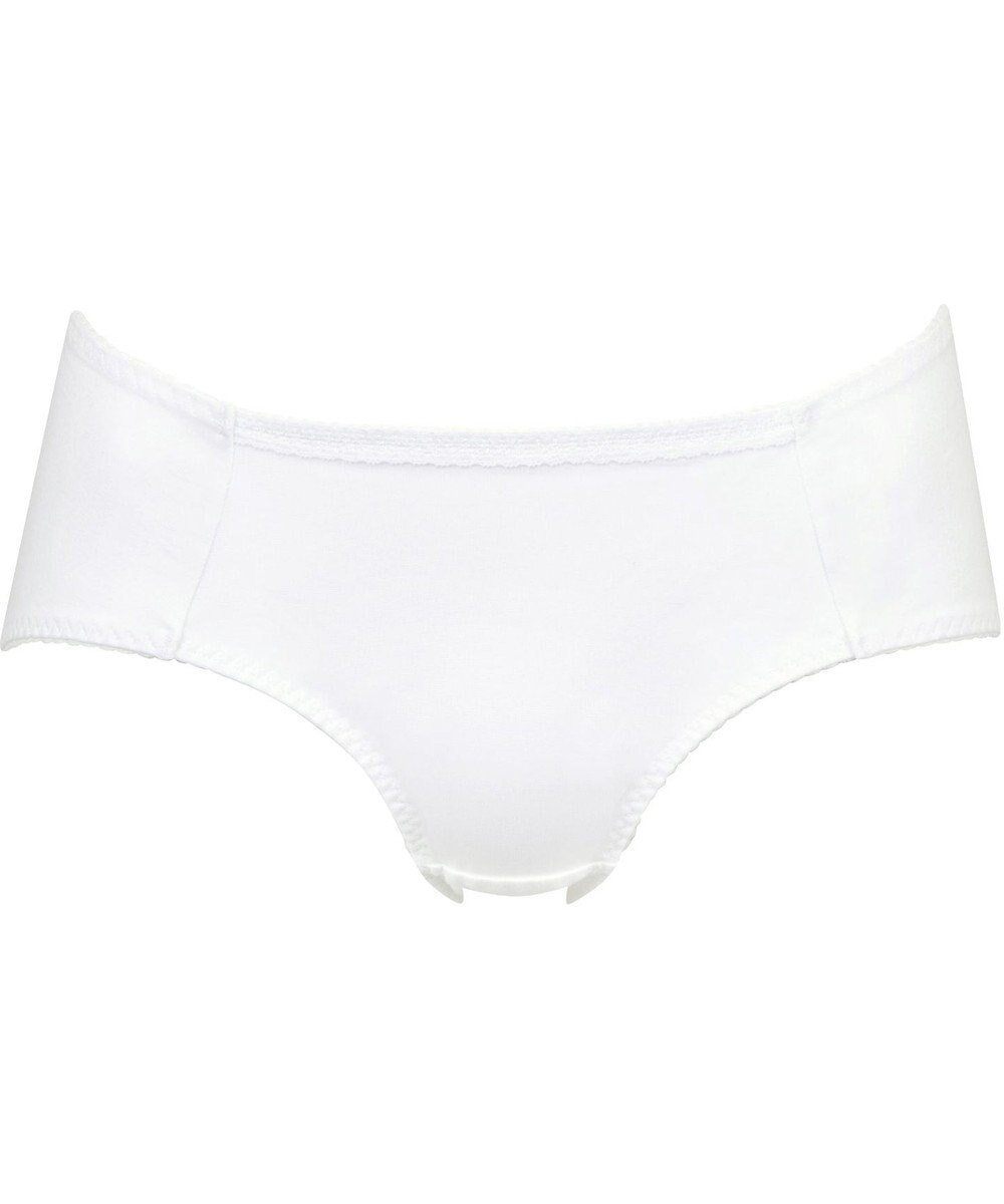 【ウィング/Wing】のジュニアショーツ Wing Teen おしりにくいこみにくい ズレ上がりにくい(裾) 【non!PKパンツ】 綿混素材(身生地部) RB2451とペア はきこみ丈あさめ RJ3451 ウイング/ワコール インテリア・キッズ・メンズ・レディースファッション・服の通販 founy(ファニー) 　ファッション　Fashion　レディースファッション　WOMEN　パンツ　Pants　アンダー　Under　ギャザー　Gather　ショーツ　Shorts　フィット　Fit　ブラジャー　Bra　ホワイト|ID: prp329100003975185 ipo3291000000031904649
