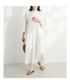 【クラフトスタンダードブティック/CRAFT STANDARD BOUTIQUE】のインド綿混レース使いワンピース Off White|ID:prp329100003975246