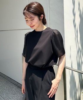 【アンフィーロ 自由区/UNFILO】 【洗える/接触冷感】BEAUTY FORM シアースリーブTシャツ人気、トレンドファッション・服の通販 founy(ファニー) ファッション Fashion レディースファッション WOMEN トップス・カットソー Tops/Tshirt シャツ/ブラウス Shirts/Blouses ロング / Tシャツ T-Shirts カットソー Cut and Sewn 春 Spring 洗える Washable カットソー Cut And Sew コンビ Combination 軽量 Lightweight ストレッチ Stretch スリーブ Sleeve デニム Denim ボトム Bottom S/S・春夏 Ss・Spring/Summer おすすめ Recommend 夏 Summer エレガント 上品 Elegant |ID:prp329100003975279