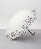 【アウロラ/AURORA】のJILL STUART(ジル スチュアート) ボタニカルプリント晴雨兼用傘(二 つ折り傘・トップフラット) ライトグレー|ID: prp329100003975385 ipo3291000000026217838