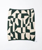 【トリコテ/Tricote】のRANDOM BLOCK BLANKET / ランダムブロックブランケット 42GREEN|ID: prp329100003976726 ipo3291000000028588589