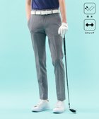 【23区 ゴルフ/23区GOLF / MEN】の【MEN】【撥水/ストレッチ】ミニヘリンボンパンツ ネイビー系5|ID: prp329100003979175 ipo3291000000027365770