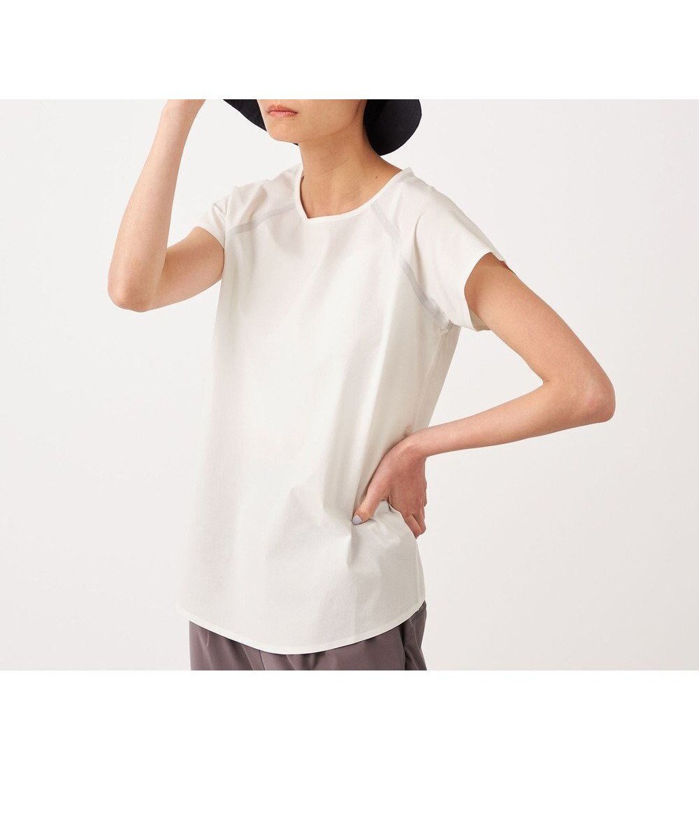 【チャコット/Chacott】のChacott BALANCE DRY UVバックアクセントTシャツ 人気、トレンドファッション・服の通販 founy(ファニー) 　ファッション　Fashion　レディースファッション　WOMEN　トップス・カットソー　Tops/Tshirt　シャツ/ブラウス　Shirts/Blouses　ロング / Tシャツ　T-Shirts　コンパクト　Compact　吸水　Water Absorption　ストレッチ　Stretch　パウダー　Powder　ボトム　Bottom　おすすめ　Recommend　 other-1|ID: prp329100003979245 ipo3291000000026246308