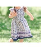 【エニファム/any FAM / KIDS】の【WEB限定柄有】総柄 サマー ワンピース ネイビー系モロッカン|ID: prp329100003980985 ipo3291000000031961508
