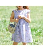 【エニファム/any FAM / KIDS】の【WEB限定柄有】総柄 サマー ワンピース ラベンダー系ネコ|ID: prp329100003980985 ipo3291000000031961512