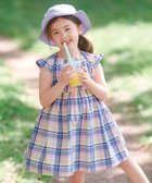 【エニファム/any FAM / KIDS】の【WEB限定柄有】総柄 サマー ワンピース ブルー系チェック|ID: prp329100003980985 ipo3291000000031961513