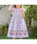 【エニファム/any FAM / KIDS】の【WEB限定柄有】総柄 サマー ワンピース サックスブルー系イチゴ|ID: prp329100003980985 ipo3291000000031961514
