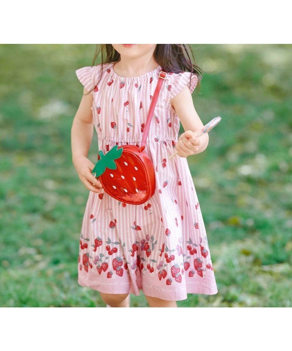 【エニィ/ANY / KIDS】の【WEB限定柄有】総柄 サマー ワンピース インテリア・キッズ・メンズ・レディースファッション・服の通販 founy(ファニー) 　ファッション　Fashion　キッズファッション　Fashion for Kids　ワンピース　Dresses　春　Spring　サマー　Summer, Summer Style　定番　Standard, Basic Item　ポケット　Pocket, Pocket Detail　ラベンダー　Lavender　S/S・春夏　SS, Spring/Summer, Warm Season　夏　Summer　【WEB限定】ピンク系イチゴ|ID: prp329100003980985 ipo3291000000036286898