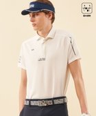 【23区 ゴルフ/23区GOLF / MEN】の【MEN】【吸水速乾】ポンチコンビ ポロシャツ ホワイト系|ID: prp329100003981002 ipo3291000000027365797