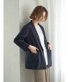 【イェッカ ヴェッカ/YECCA VECCA】のリネンライクジャケット Navy|ID: prp329100003981006 ipo3291000000028633803