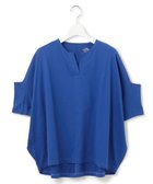 【ジェイプレスヨークストリート/J.PRESS YORK STREET】の【WOMEN】【SMOOTH JERSEY】バンザイスリーブ プルオーバー 人気、トレンドファッション・服の通販 founy(ファニー) ファッション Fashion レディースファッション WOMEN トップス・カットソー Tops/Tshirt シャツ/ブラウス Shirts/Blouses ロング / Tシャツ T-Shirts プルオーバー Pullover カットソー Cut and Sewn S/S・春夏 Ss・Spring/Summer カットソー Cut And Sew スリーブ Sleeve 夏 Summer 春 Spring thumbnail ブルー系|ID: prp329100003981040 ipo3291000000026261560