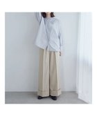 【イェッカ ヴェッカ/YECCA VECCA】のワイドフレアスラックス Light Beige|ID:prp329100003981056