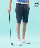 【23区 ゴルフ/23区GOLF / MEN】の【MEN】【ストレッチ】クールドット柄ハーフパンツ ネイビー系5|ID: prp329100003981375 ipo3291000000028633697