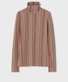 【ポール スミス/Paul Smith】のシグネチャーストライプ タートルネック 人気、トレンドファッション・服の通販 founy(ファニー) ファッション Fashion レディースファッション WOMEN トップス・カットソー Tops/Tshirt シャツ/ブラウス Shirts/Blouses ロング / Tシャツ T-Shirts カットソー Cut and Sewn タートルネック Turtleneck A/W・秋冬 Aw・Autumn/Winter・Fw・Fall-Winter S/S・春夏 Ss・Spring/Summer インナー Inner カットソー Cut And Sew ジャケット Jacket ストレッチ Stretch タートルネック Turtleneck 夏 Summer thumbnail マルチカラー|ID: prp329100003981384 ipo3291000000026264357