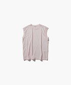 【エイトン/ATON】のGARMENT DYED 60 FRESCA ボーイズフィット ノースリーブ PINK|ID: prp329100003981445 ipo3291000000027837047