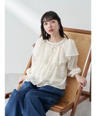 【アースミュージックアンドエコロジー/earth music&ecology】のマルチwayカラーメッシュブラウス 人気、トレンドファッション・服の通販 founy(ファニー) ファッション Fashion レディースファッション WOMEN トップス・カットソー Tops/Tshirt シャツ/ブラウス Shirts/Blouses ロング / Tシャツ T-Shirts カットソー Cut and Sewn S/S・春夏 Ss・Spring/Summer カットソー Cut And Sew フェミニン Feminine フリル Frills フレア Flare ポケット Pocket メッシュ Mesh 夏 Summer 春 Spring thumbnail Ivory|ID: prp329100003981460 ipo3291000000026264842