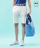 【23区 ゴルフ/23区GOLF / MEN】の【MEN】【ストレッチ】アポロテックストレッチハーフパンツ ホワイト系|ID: prp329100003982375 ipo3291000000027364435