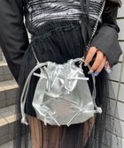 【ウィゴー/WEGO】の巾着チェーンショルダー 人気、トレンドファッション・服の通販 founy(ファニー) ファッション Fashion レディースファッション WOMEN おすすめ Recommend カラフル Colorful ショルダー Shoulder シルバー Silver スマホ Smartphone チェーン Chain トレンド Trend ポーチ Pouch リボン Ribbon 巾着 Purse 無地 Plain Color thumbnail 柄2|ID: prp329100003982384 ipo3291000000027775272