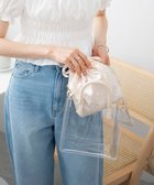 【ウィゴー/WEGO】の巾着付きクリアショルダー 人気、トレンドファッション・服の通販 founy(ファニー) ファッション Fashion レディースファッション WOMEN 春 Spring ガーリー Girly 巾着 Purse サテン Satin シアー Sheer ショルダー Shoulder シルバー Silver トレンド Trend バレエ Ballet パール Pearl フェミニン Feminine フリル Frills リボン Ribbon 再入荷 Restock/Back In Stock/Re Arrival S/S・春夏 Ss・Spring/Summer 夏 Summer thumbnail ホワイトその他|ID: prp329100003982387 ipo3291000000028091427