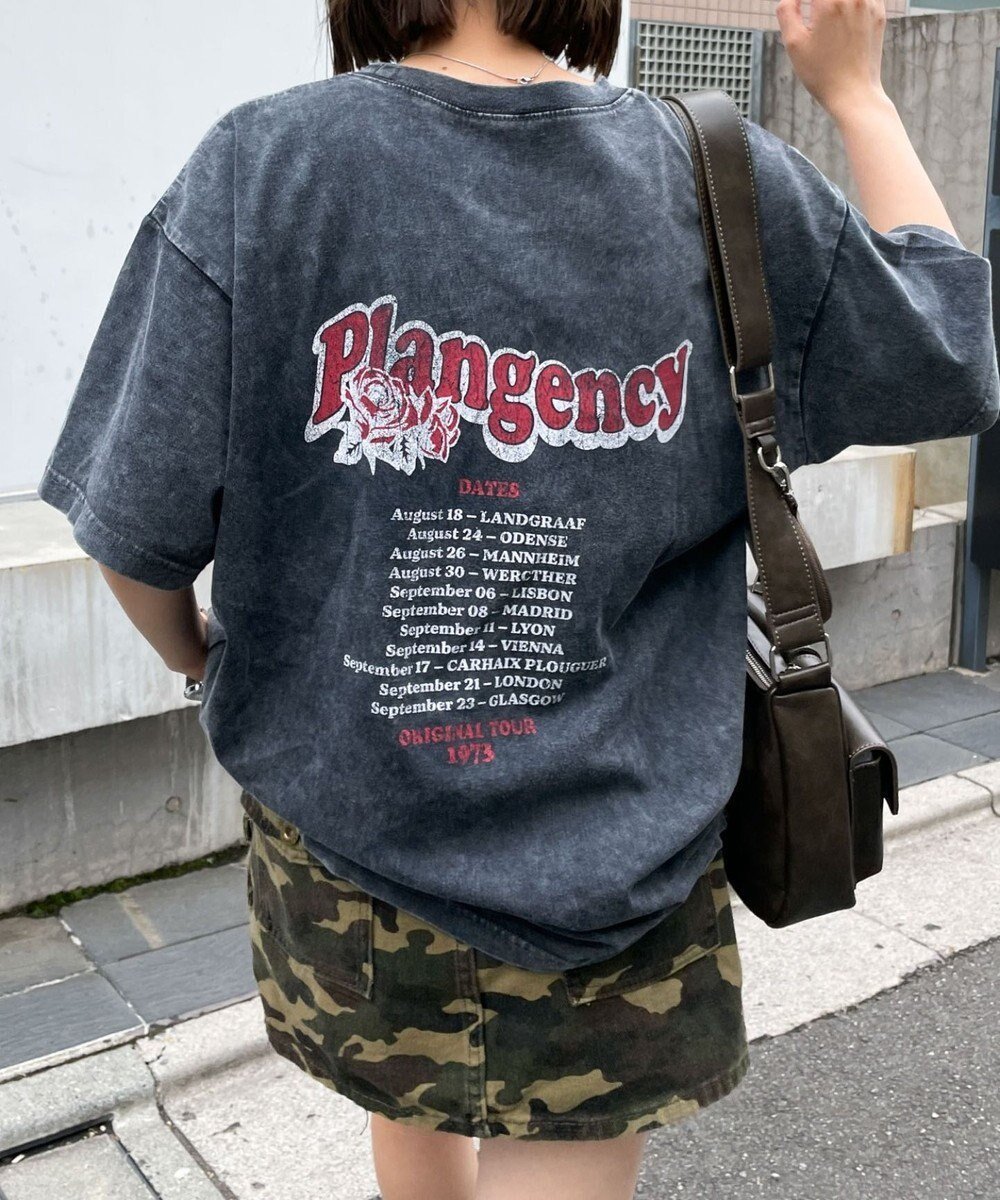 【ウィゴー/WEGO】の【綿100%】ヴィンテージウォッシュグラフィックTシャツ インテリア・キッズ・メンズ・レディースファッション・服の通販 founy(ファニー) 　ファッション　Fashion　レディースファッション　WOMEN　トップス・カットソー　Tops/Tshirt　シャツ/ブラウス　Shirts/Blouses　ロング / Tシャツ　T-Shirts　カットソー　Cut and Sewn　S/S・春夏　Ss・Spring/Summer　カットソー　Cut And Sew　グラフィック　Graphic　スニーカー　Sneakers　スマホ　Smartphone　デニム　Denim　ヴィンテージ　Vintage　半袖　Short Sleeve　夏　Summer　春　Spring　柄5|ID: prp329100003982388 ipo3291000000029042987