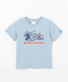 【シェアパーク/SHARE PARK / MEN】の【KIDS】UVカット アートコラボTシャツ〈BEAR〉 サックスブルー|ID: prp329100003987290 ipo3291000000029393426