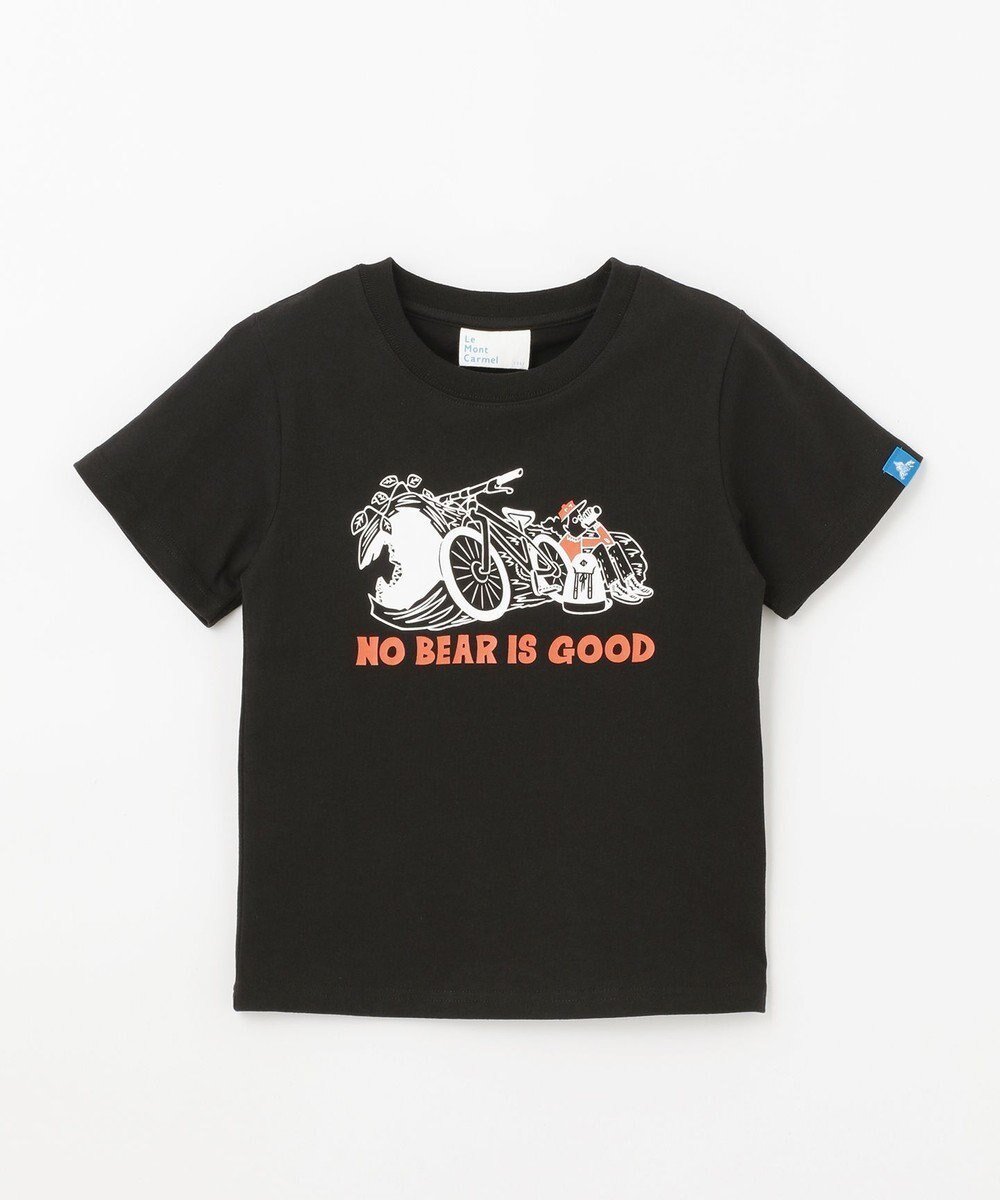 【シェアパーク/SHARE PARK / MEN】の【KIDS】UVカット アートコラボTシャツ〈BEAR〉 インテリア・キッズ・メンズ・レディースファッション・服の通販 founy(ファニー) 　ファッション　Fashion　キッズファッション　KIDS　トップス・カットソー　Tops/Tees/Kids　S/S・春夏　Ss・Spring/Summer　アウトドア　Outdoor　カットソー　Cut And Sew　コラボ　Collaboration　モチーフ　Motif　人気　Popularity　吸水　Water Absorption　夏　Summer　春　Spring　ブラック|ID: prp329100003987290 ipo3291000000029393429