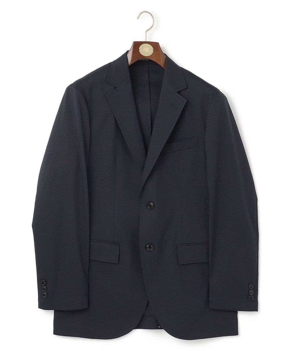 【ジェイ プレス/J.PRESS / MEN】の【WEB・一部店舗限定】ストレッチジャケット インテリア・キッズ・メンズ・レディースファッション・服の通販 founy(ファニー) 　ファッション　Fashion　メンズファッション　Fashion for Men　アウター　Men's Coats Outerwear　テーラードジャケット　Tailored Jackets & Blazers　春　Spring　ショルダー　Shoulder, Shoulder Strap　シンプル　Simple, Minimal　ジャケット　Jacket, Outerwear　ストレッチ　Stretch, Stretchy Fabric　スマート　Smart, Elegant　パイピング　Piping, Trim Design　パウダー　Powder, Soft Tone　ポケット　Pocket, Pocket Detail　S/S・春夏　SS, Spring/Summer, Warm Season　夏　Summer　ネイビー系|ID: prp329100003987304 ipo3291000000033451171