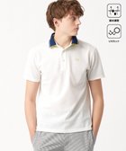 【23区 ゴルフ/23区GOLF / MEN】の【MEN】【吸水速乾/UVカット】ベーシック ポロシャツ ホワイト系|ID: prp329100003988860 ipo3291000000027364463