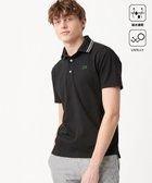 【23区 ゴルフ/23区GOLF / MEN】の【MEN】【吸水速乾/UVカット】ベーシック ポロシャツ ブラック系|ID: prp329100003988860 ipo3291000000027364465