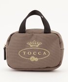 【トッカ/TOCCA】のTOCCA LOGO MINIPOUCH BAG ミニポーチバッグ カーキ系|ID: prp329100003989055 ipo3291000000026343323