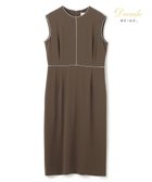 【ベイジ,/BEIGE,】のCINDY / クルーネックドレス Mocha×Ecru|ID: prp329100003990509 ipo3291000000027074300