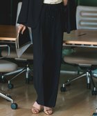 【23区/NIJYUSANKU】の【新色追加/洗える】ストレッチジョーゼット ワイドパンツ ブラック系|ID: prp329100003990540 ipo3291000000033476389