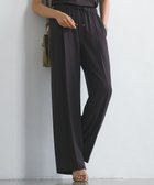 【23区/NIJYUSANKU】の【新色追加/洗える】ストレッチジョーゼット ワイドパンツ ダークブラウン系|ID: prp329100003990540 ipo3291000000033476390