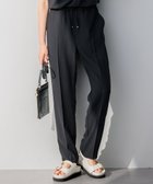 【23区/NIJYUSANKU】の【新色追加/洗える】ストレッチジョーゼット テーパード パンツ ブラック系|ID: prp329100003990541 ipo3291000000033687823