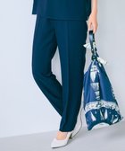 【23区/NIJYUSANKU】の【新色追加/洗える】ストレッチジョーゼット テーパード パンツ ネイビー系|ID: prp329100003990541 ipo3291000000033687824