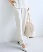 【23区/NIJYUSANKU】の【新色追加/洗える】ストレッチジョーゼット テーパード パンツ ベージュ系|ID: prp329100003990541 ipo3291000000033687826