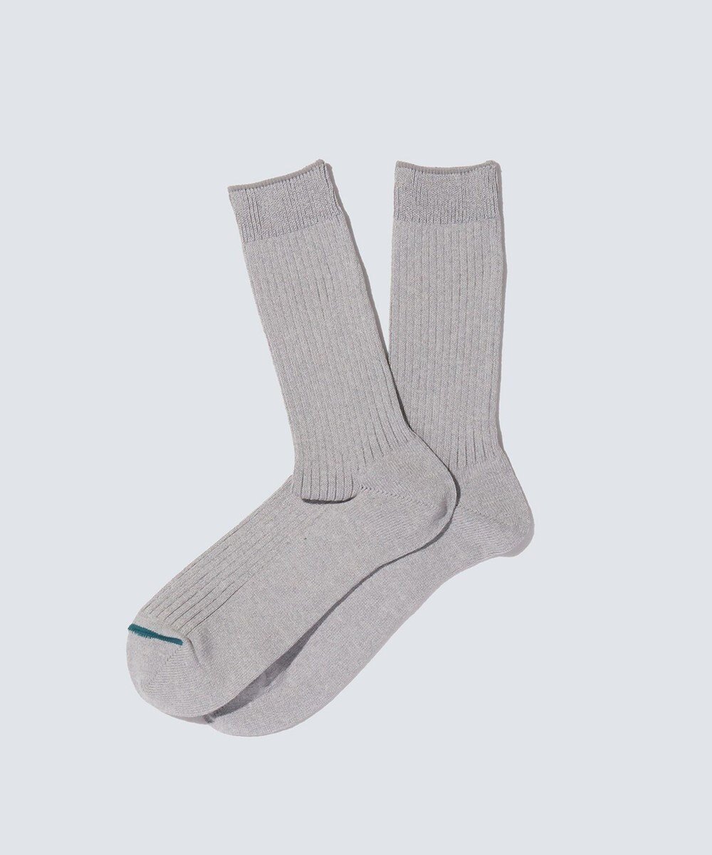 【ホワイトメイルズ/WHITE MAILS】のPAPER RIB CREW SOCKS インテリア・キッズ・メンズ・レディースファッション・服の通販 founy(ファニー) 　ファッション　Fashion　レディースファッション　WOMEN　ソックス　Socks　レッグウェア　Legwear　吸水　Water Absorption　抗菌　Antibacterial　軽量　Lightweight　ソックス　Socks　定番　Standard　ベーシック　Basic　冬　Winter　おすすめ　Recommend　夏　Summer　グレー|ID: prp329100003990701 ipo3291000000026359286