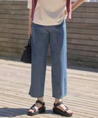 【ジェイ プレス/J.PRESS】の【洗える】4ozライトデニム ワイド パンツ 人気、トレンドファッション・服の通販 founy(ファニー) ファッション Fashion レディースファッション WOMEN パンツ Pants デニムパンツ Denim Pants インディゴ Indigo 春 Spring 洗える Washable コンパクト Compact シルケット Mercerization デニム Denim ドット Dot パッチ Patch ベーシック Basic ポケット Pocket ワイド Wide S/S・春夏 Ss・Spring/Summer おすすめ Recommend 夏 Summer thumbnail ダルブルー系|ID: prp329100003990791 ipo3291000000027505149