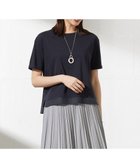 【ジェイ プレス/J.PRESS】の【接触冷感】コットンスムース カフス袖 カットソー ネイビー系|ID: prp329100003990927 ipo3291000000029330815