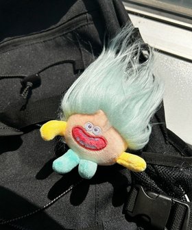 【ウィゴー/WEGO】のロングヘアモンスターぬいキーホルダー 人気、トレンドファッション・服の通販 founy(ファニー) ファッション Fashion レディースファッション WOMEN 財布 Wallets おすすめ Recommend キーホルダー Key Ring スマホ Smartphone 再入荷 Restock/Back In Stock/Re Arrival 財布 Wallet |ID:prp329100003991938