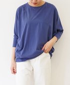 【トック/TOQUE】の〈大草直子さんアドバイザー〉 【洗える/天然素材】タンギスコットン天竺ドルマンTシャツ ネイビー|ID: prp329100003993871 ipo3291000000026390685