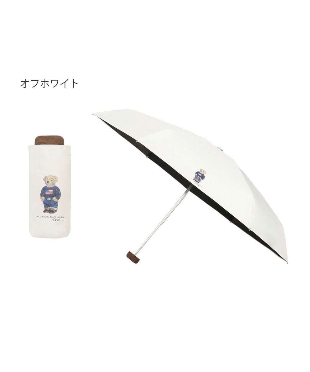 【ムーンバット/MOONBAT】のPOLO RALPH LAUREN【WEB限定】晴雨兼用日傘 折りたたみ傘 コンパクト ポロベア 一級遮光 遮熱 UV インテリア・キッズ・メンズ・レディースファッション・服の通販 founy(ファニー) 　ファッション　Fashion　レディースファッション　WOMEN　傘 / レイングッズ　Umbrellas/Rainwear　アイビー　Ivy　コンパクト　Compact　傘　Umbrella　ニューヨーク　New York　日傘　Parasol　オフホワイト|ID: prp329100003996458 ipo3291000000028325257