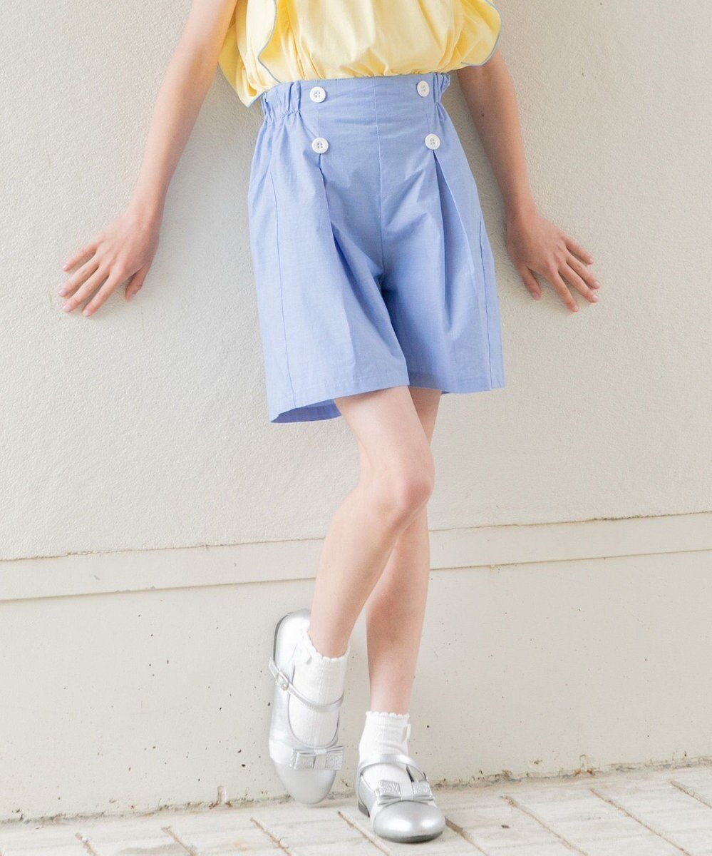 【組曲 / KIDS/KUMIKYOKU】の【110-140㎝】シャンブレー ショートパンツ 人気、トレンドファッション・服の通販 founy(ファニー) 　ファッション　Fashion　キッズファッション　KIDS　ボトムス　Bottoms/Kids　シャンブレー　Chambray　ショート　Short　夏　Summer　春　Spring　S/S・春夏　Ss・Spring/Summer　 other-1|ID: prp329100003997486 ipo3291000000026422399