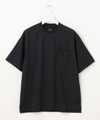 【ジェイプレスヨークストリート/J.PRESS YORK STREET】の【UNISEX】ワンポイント刺繍ポケット Tシャツ ブラック系|ID: prp329100003998563 ipo3291000000026433025