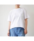 【サキュウ/caqu】の【洗える】caqu x good on short sleeve pocket tee リラックスフィットポケットTシャツ white|ID: prp329100003998595 ipo3291000000026497608