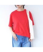 【サキュウ/caqu】の【洗える】caqu x good on short sleeve pocket tee リラックスフィットポケットTシャツ R.red|ID: prp329100003998595 ipo3291000000026705525