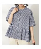 【クラフトスタンダードブティック/CRAFT STANDARD BOUTIQUE】のペプラムブラウス Gingham Check|ID: prp329100003998698 ipo3291000000026433641