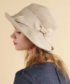 【トッカ/TOCCA】の【UV90%以上カット・吸水速乾・抗菌防臭・洗える・サイズ調整可】POINT OF RIBBON BRAIDHAT 帽子 ベージュ系|ID: prp329100004002591 ipo3291000000026904826