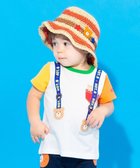 【ミキハウスホットビスケッツ/MIKI HOUSE HOT BISCUITS / KIDS】の【70-120cm】 サスペンダー風 半袖Tシャツ マルチカラー|ID: prp329100004002704 ipo3291000000027486930