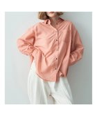 【イェッカ ヴェッカ/YECCA VECCA】のサイドスリットシアーシャツ Salmon Pink|ID: prp329100004004034 ipo3291000000028614206